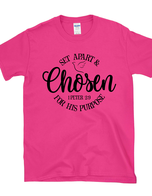 Set Apart & Chosen – Tween Kingdom Tee