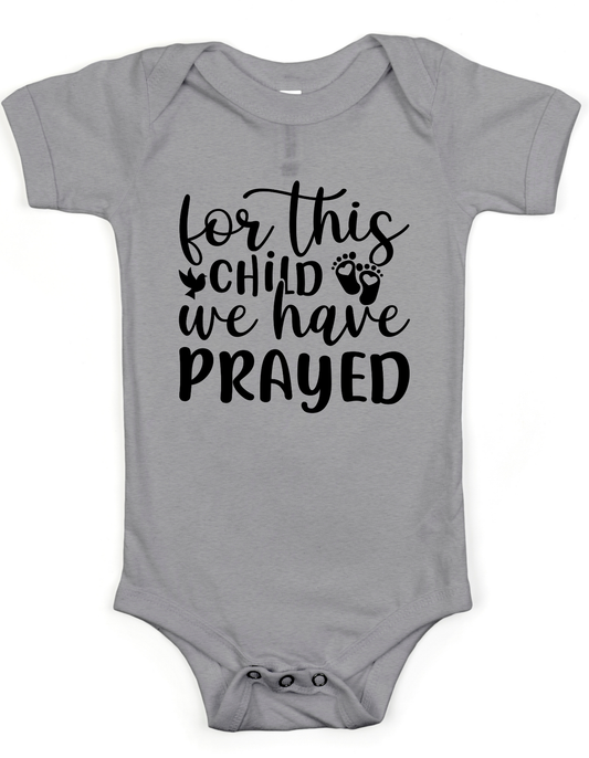 For this child we have PRAYED👣 – Promised Kingdom One-Piece