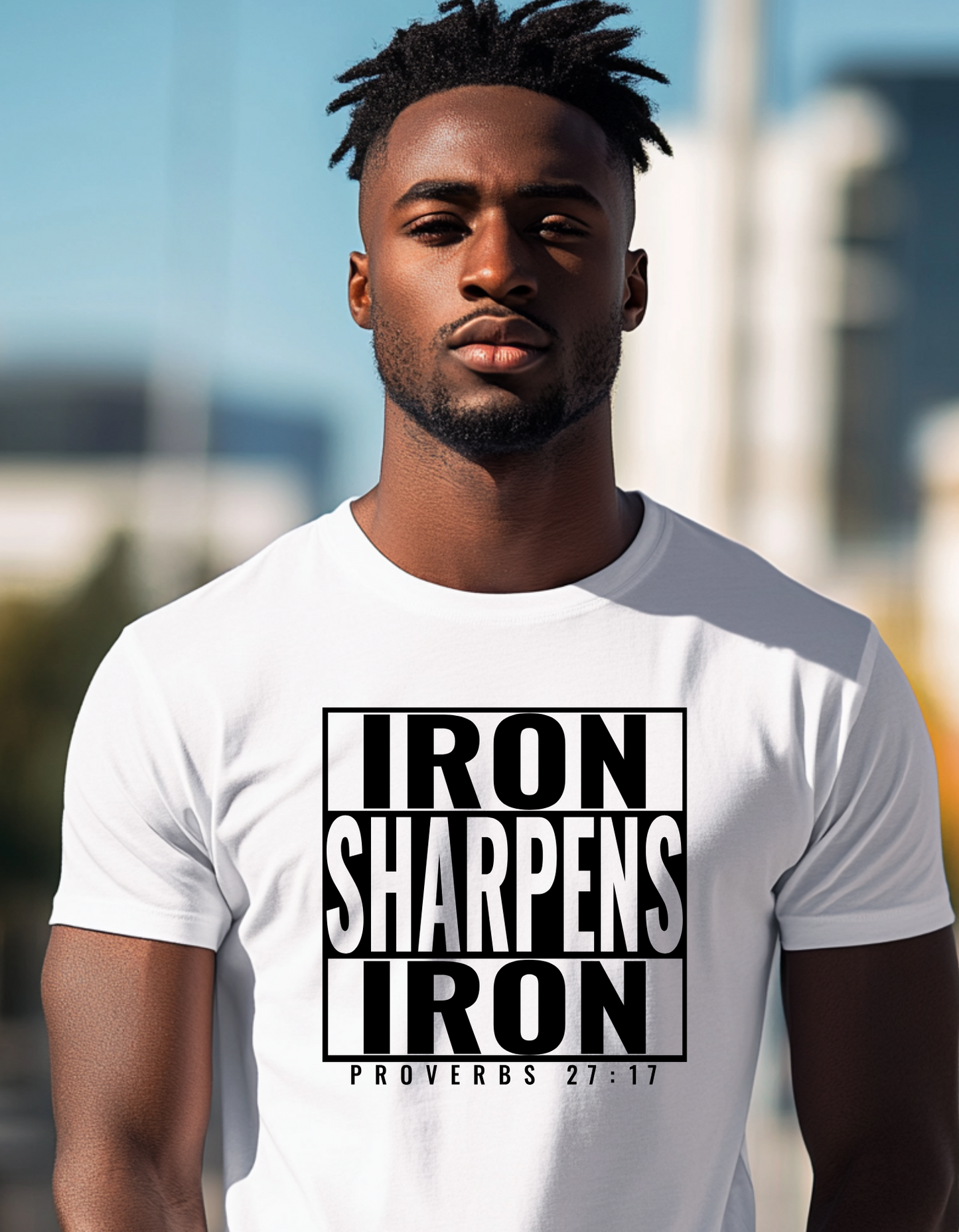 Iron Sharpens Iron – Men’s Kingdom Tee