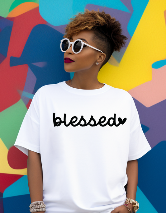 Blessed & Bold Tee - Black Edition