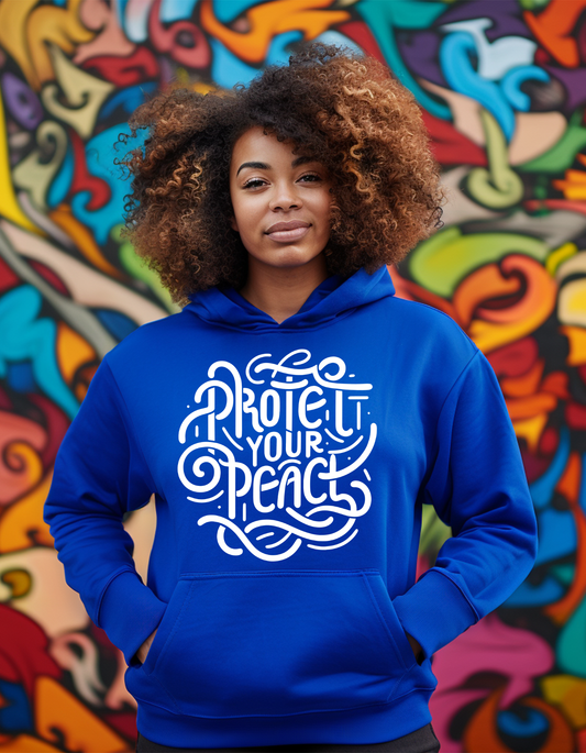 Protect Your Peace (White) Hoodie