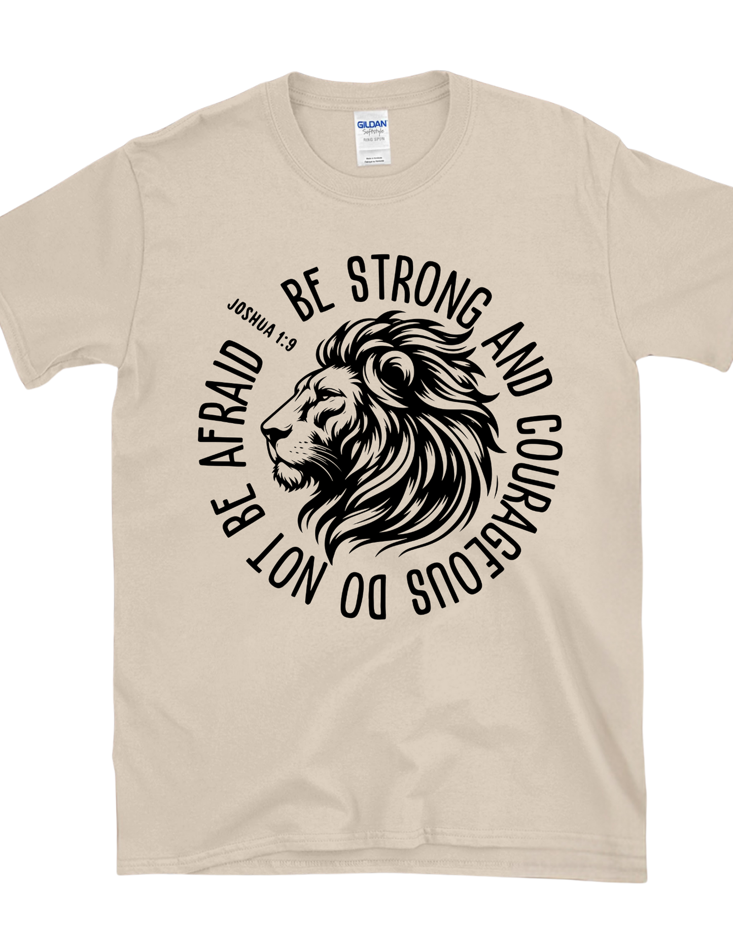 Be Strong & Courageous – Tween Kingdom Tee