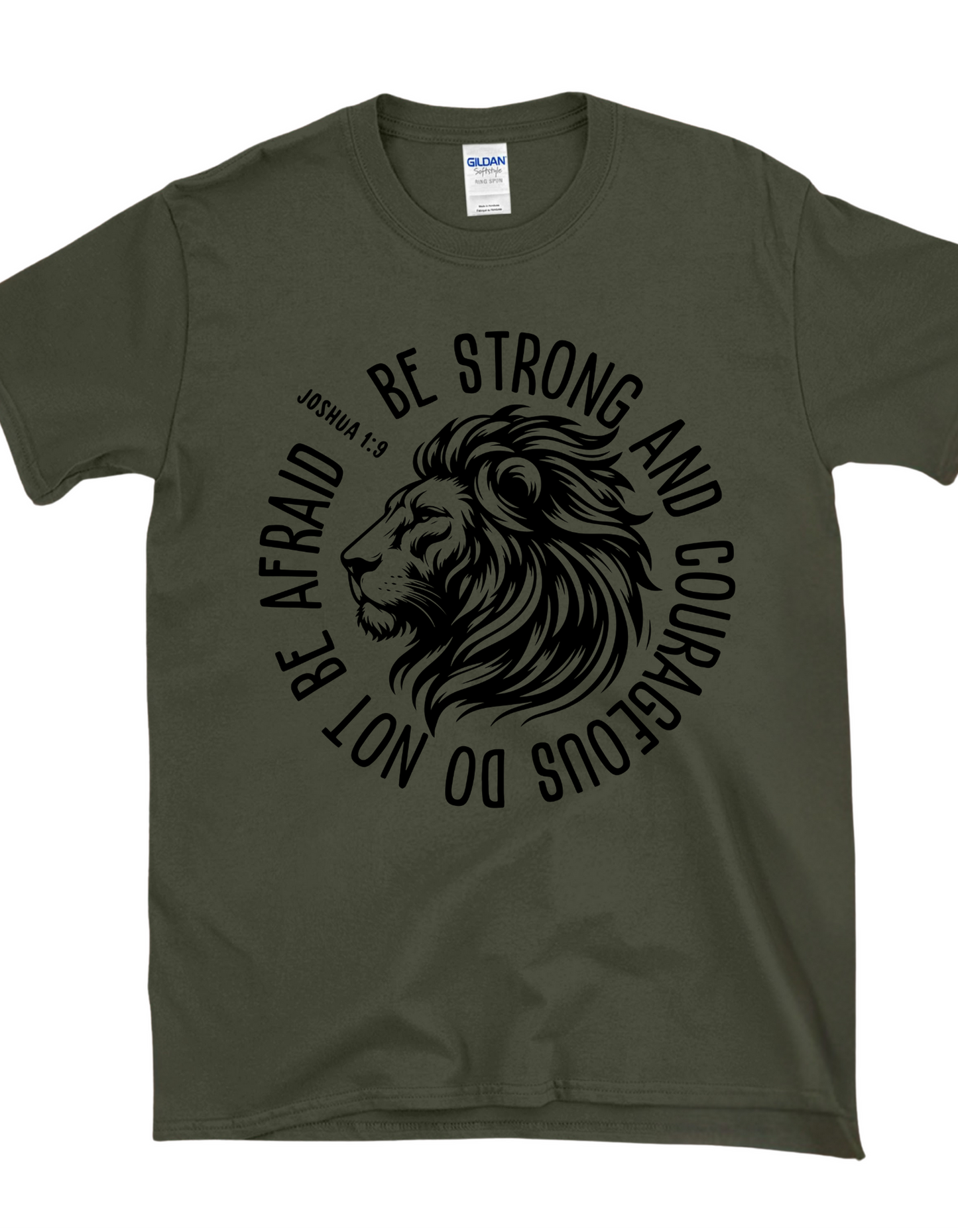 Be Strong & Courageous – Tween Kingdom Tee