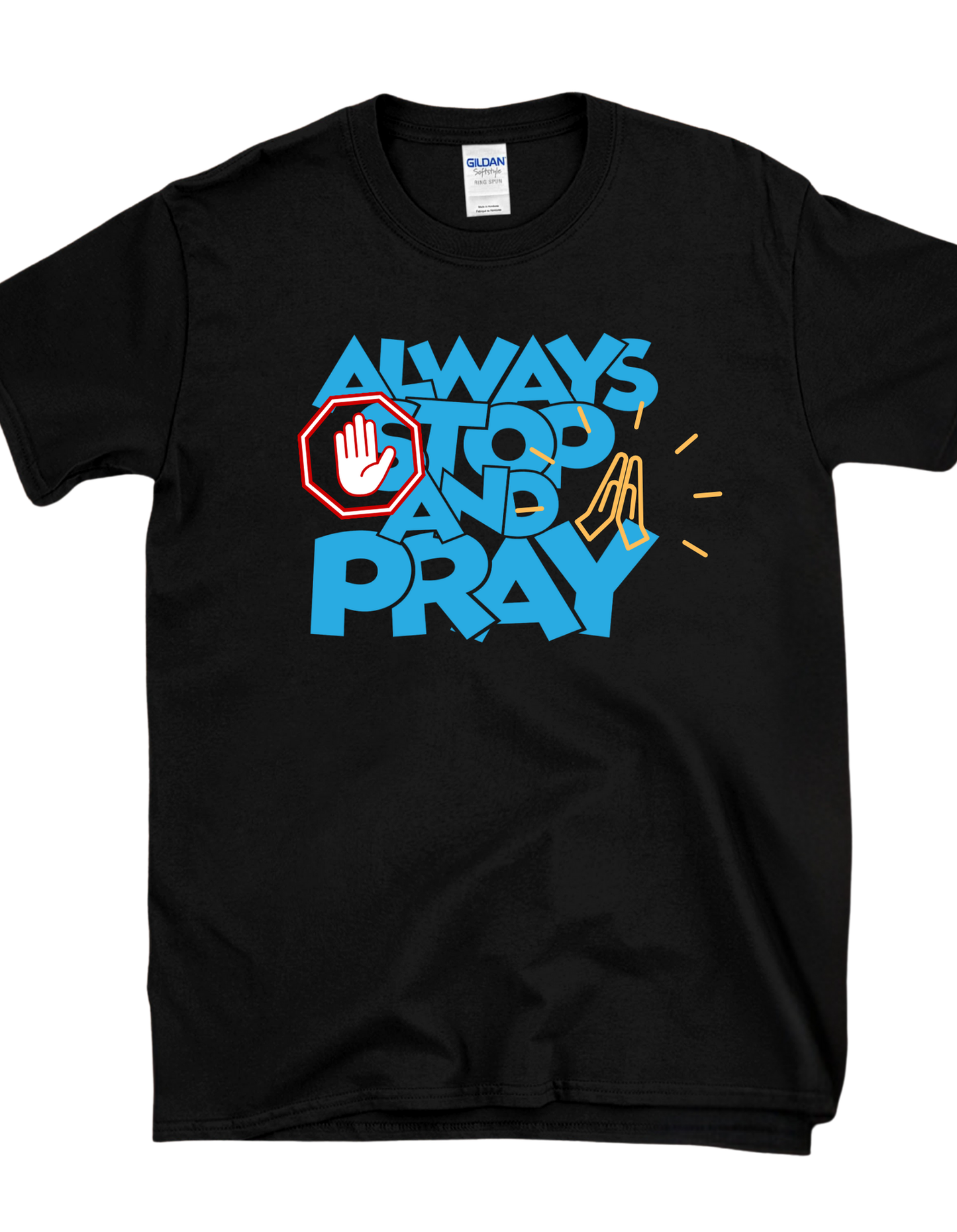 Always Stop and Pray – Tween Kingdom Tee