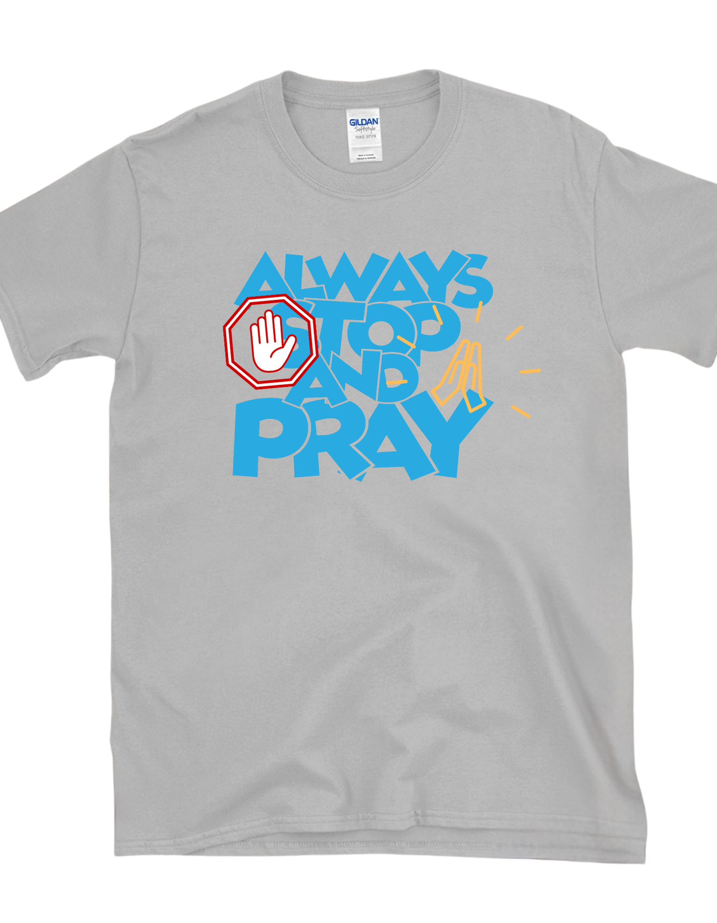 Always Stop and Pray – Tween Kingdom Tee