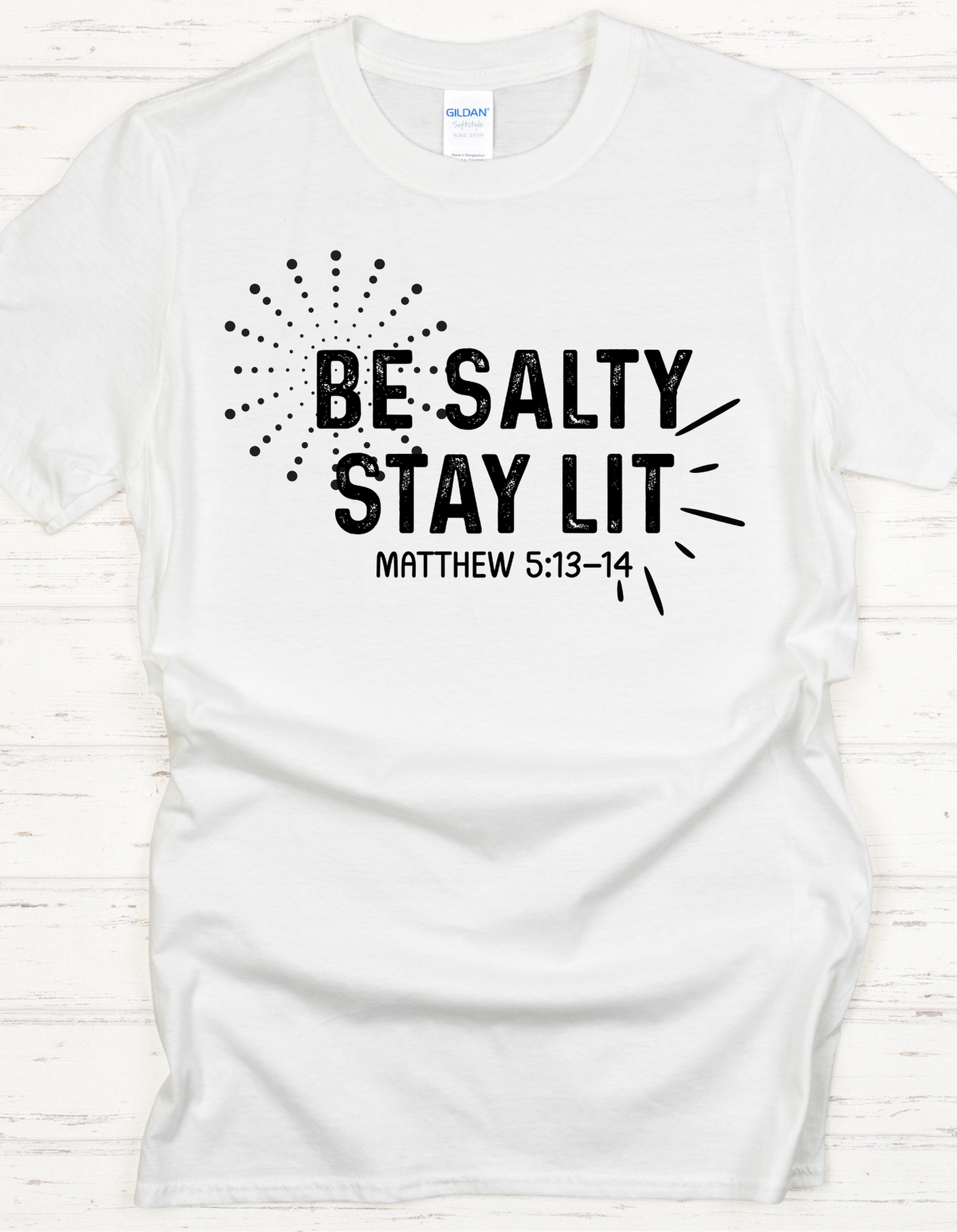 Be Salty Stay Lit – Teen Kingdom Tee