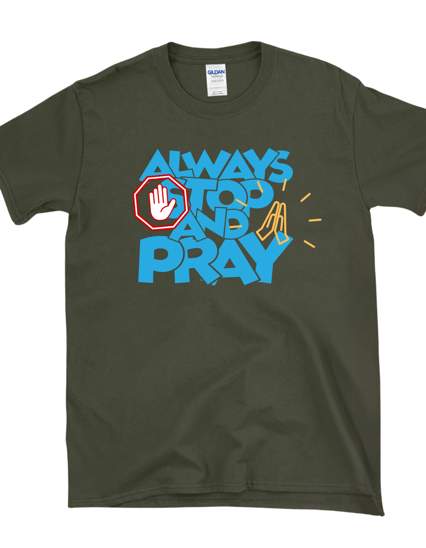 Always Stop and Pray – Tween Kingdom Tee