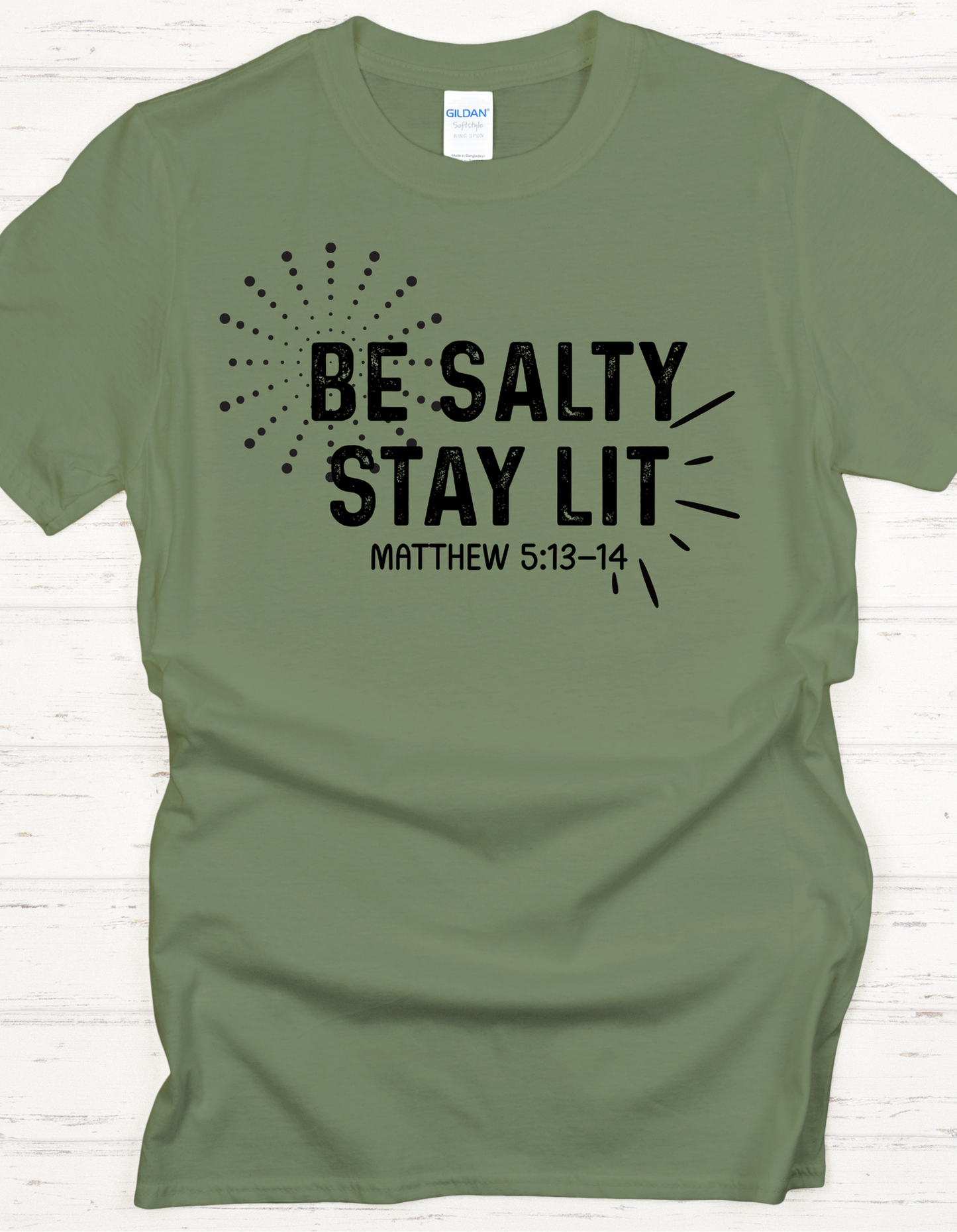 Be Salty Stay Lit – Teen Kingdom Tee