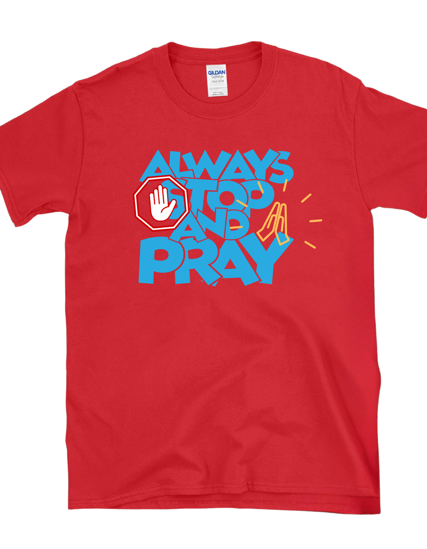 Always Stop and Pray – Tween Kingdom Tee