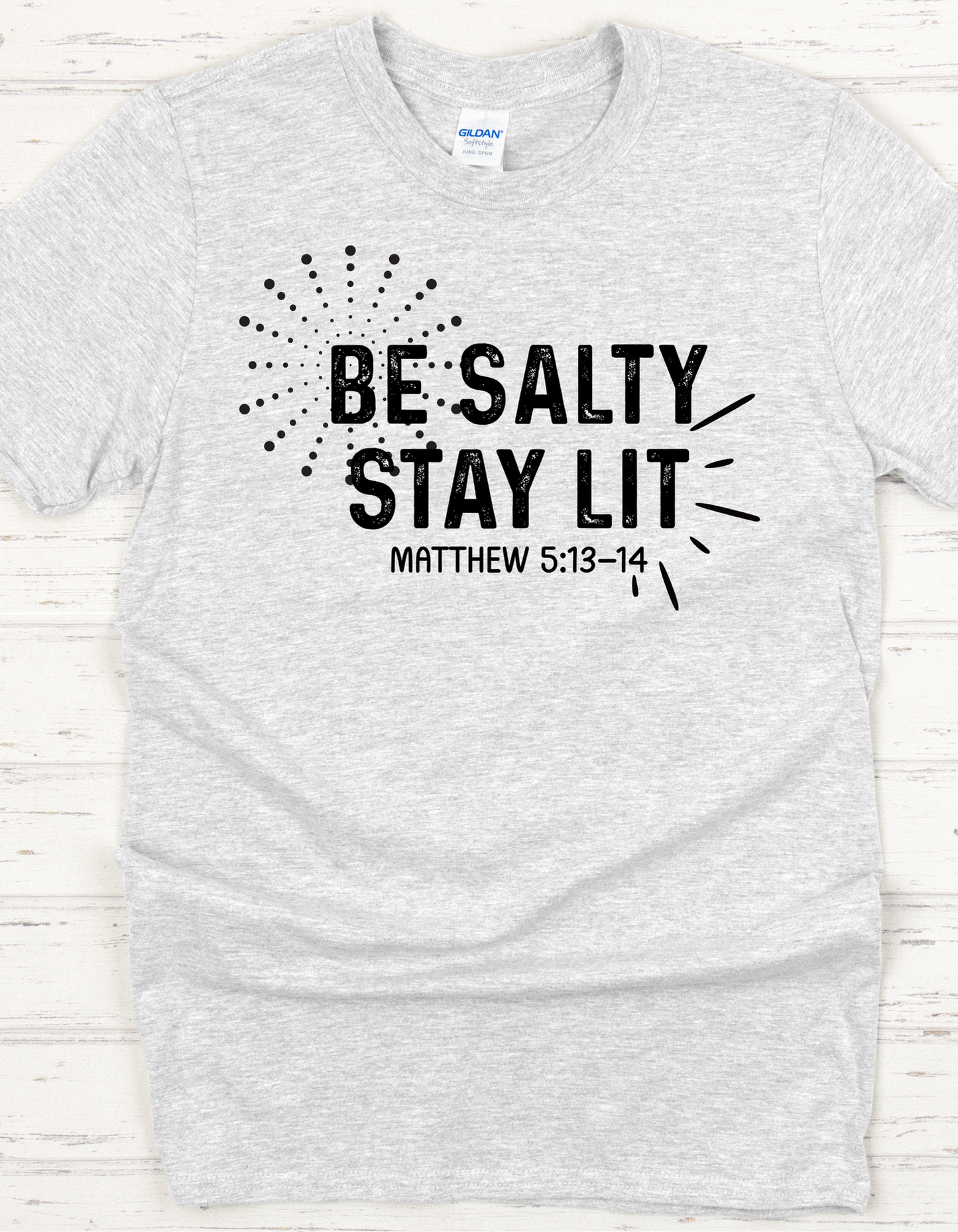 Be Salty Stay Lit – Teen Kingdom Tee
