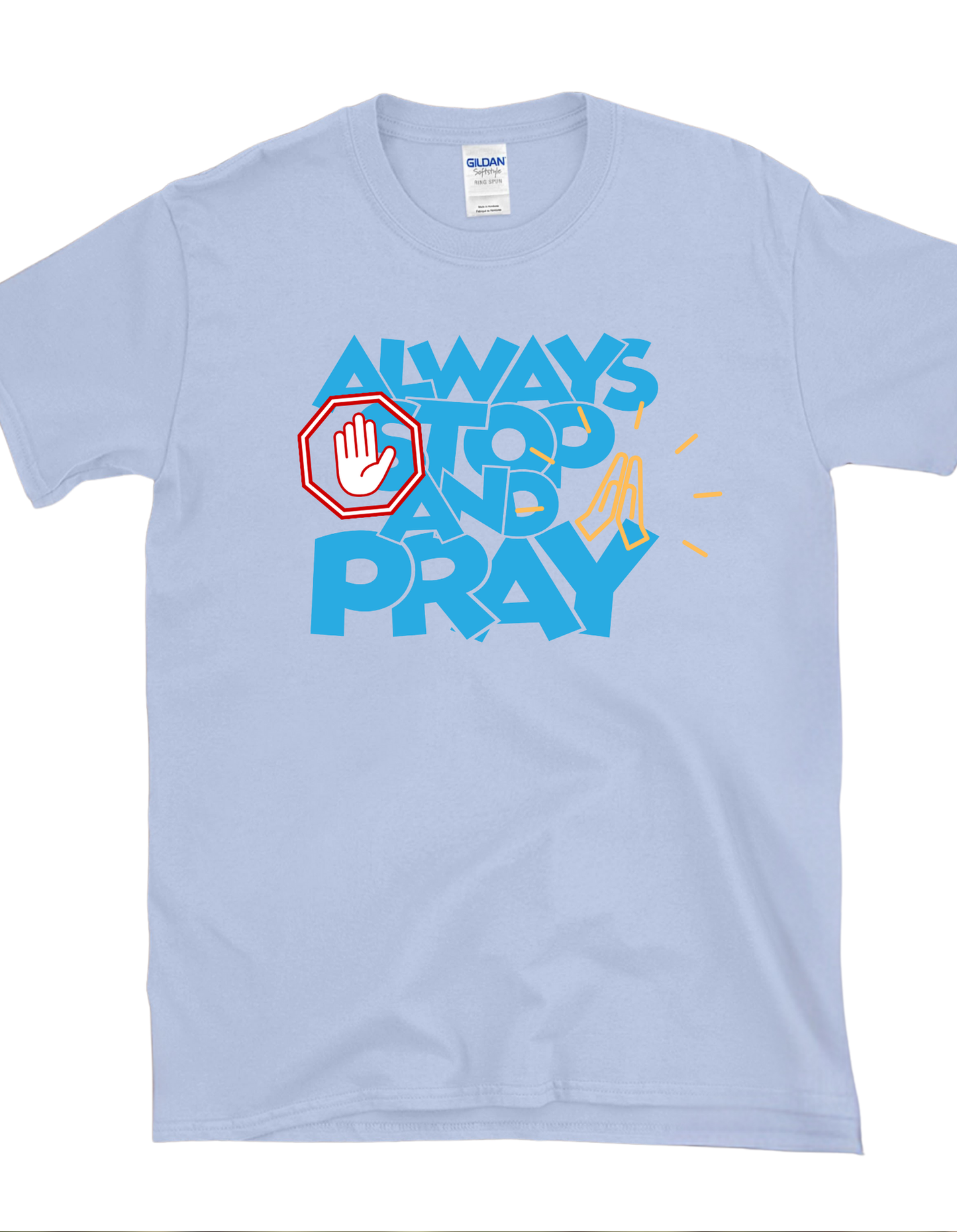 Always Stop and Pray – Tween Kingdom Tee