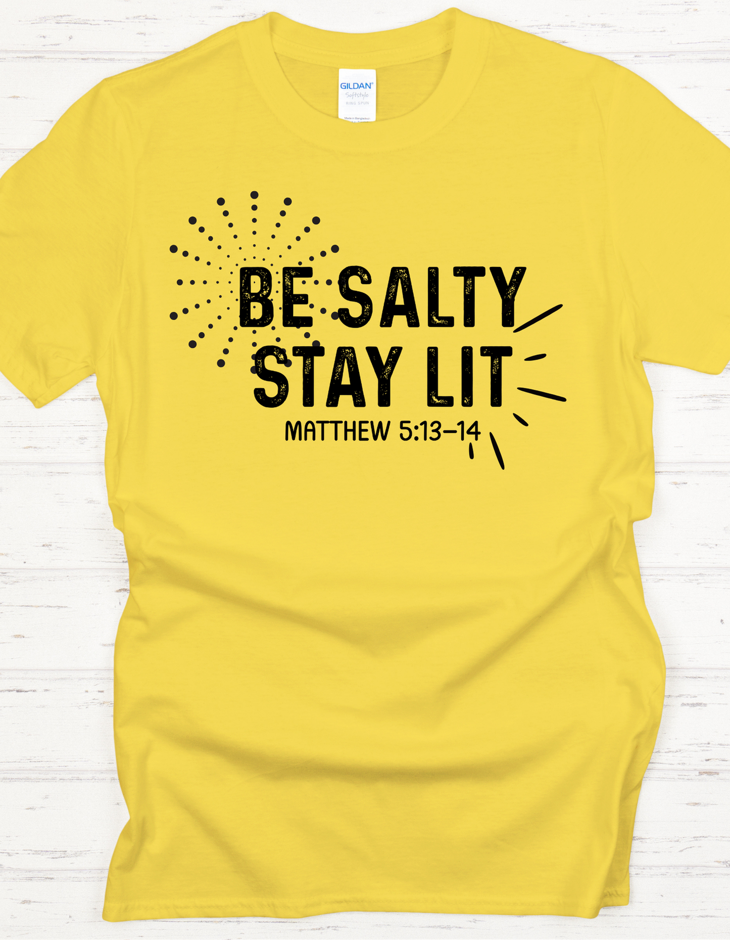 Be Salty Stay Lit – Teen Kingdom Tee
