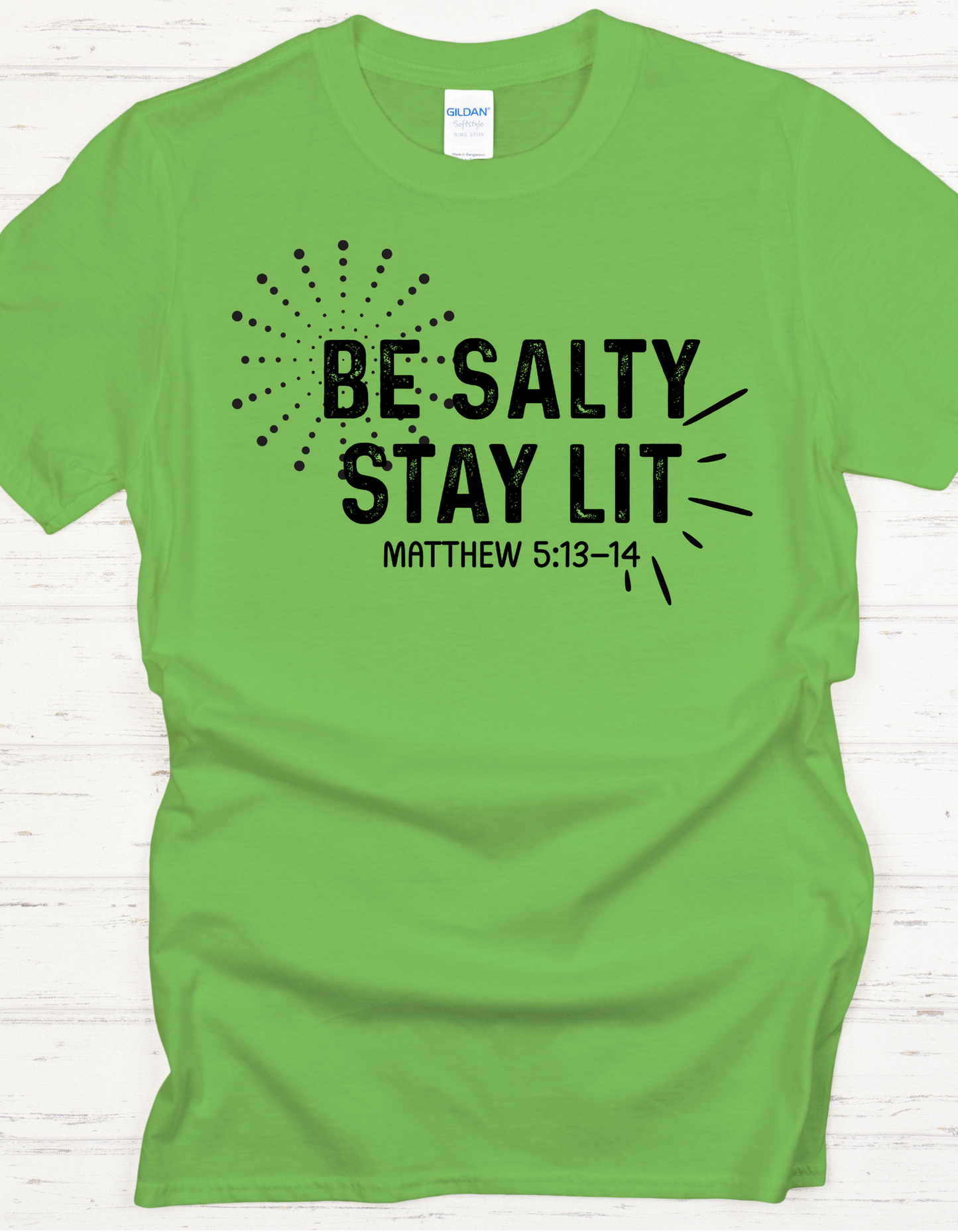 Be Salty Stay Lit – Teen Kingdom Tee