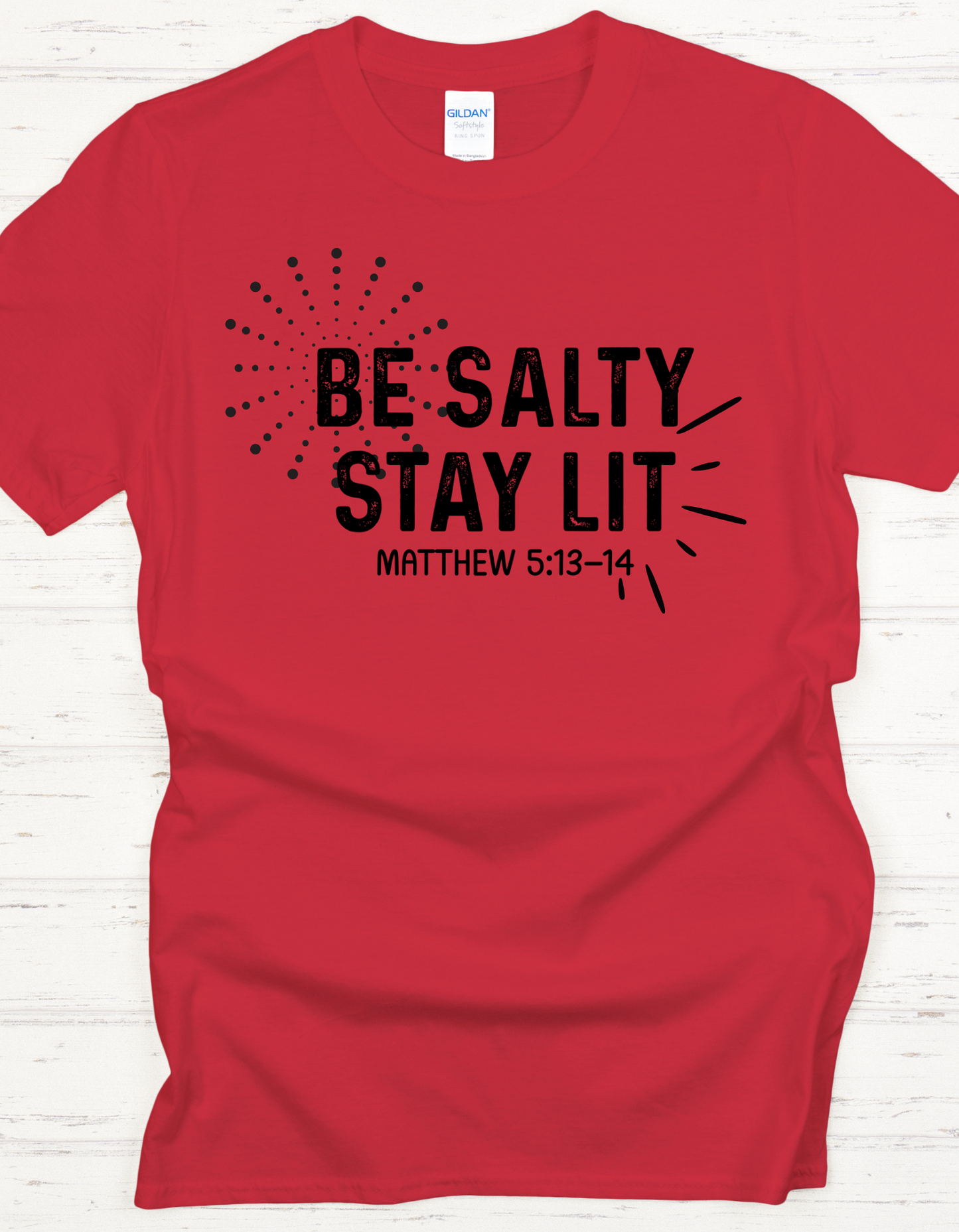 Be Salty Stay Lit – Teen Kingdom Tee