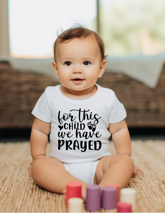 For this child we have PRAYED👣 – Promised Kingdom One-Piece