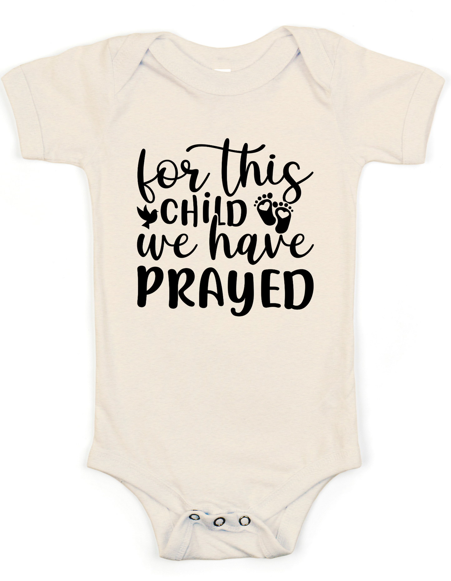 For this child we have PRAYED👣 – Promised Kingdom One-Piece