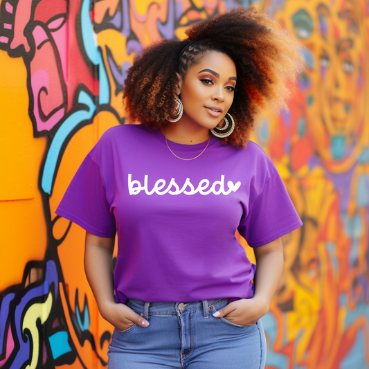 Blessed & Bold Tee - White Edition