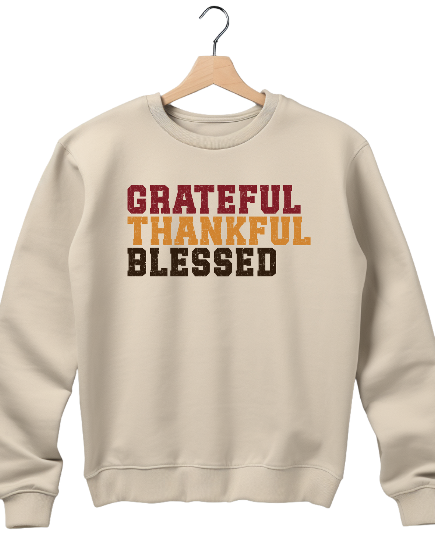 Thankful Grateful Blessed Sweatshirt
