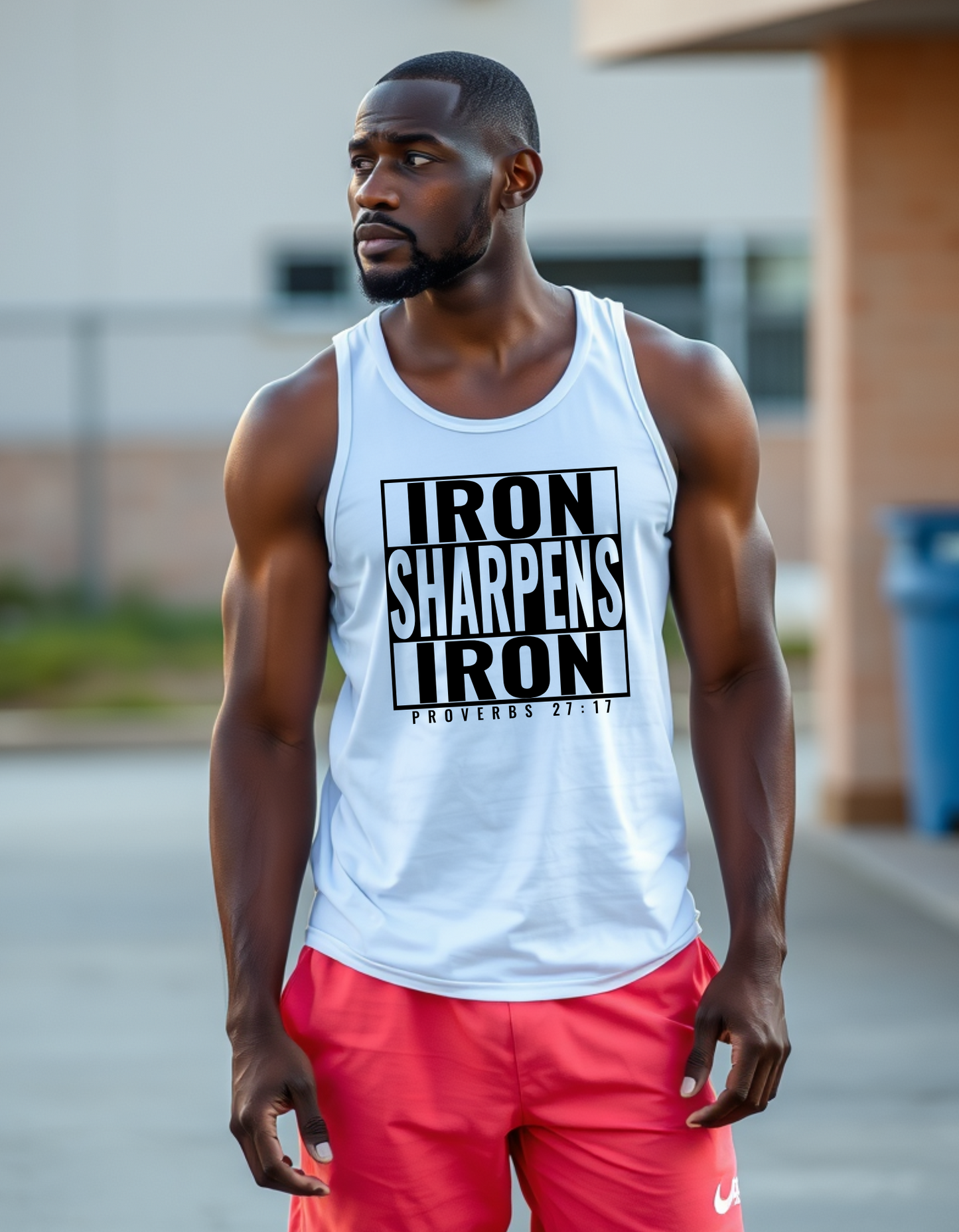 Iron Sharpens Iron – Men’s Tank