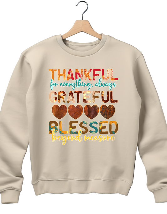 Overflow Thankful Sweatshirt