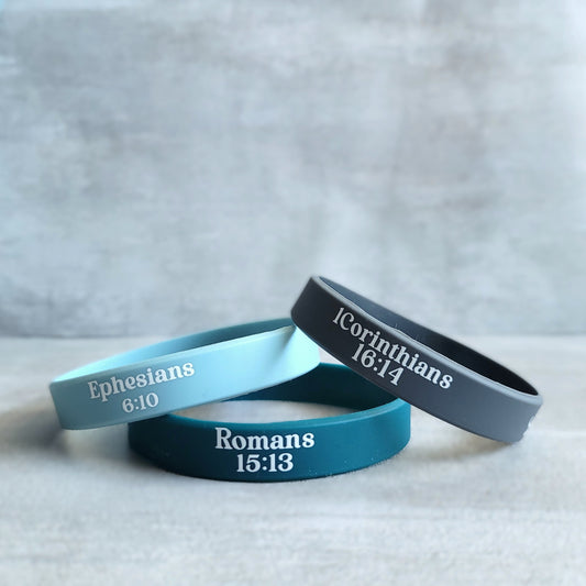 Wristed Word Trio #1—Strength, Love, Hope