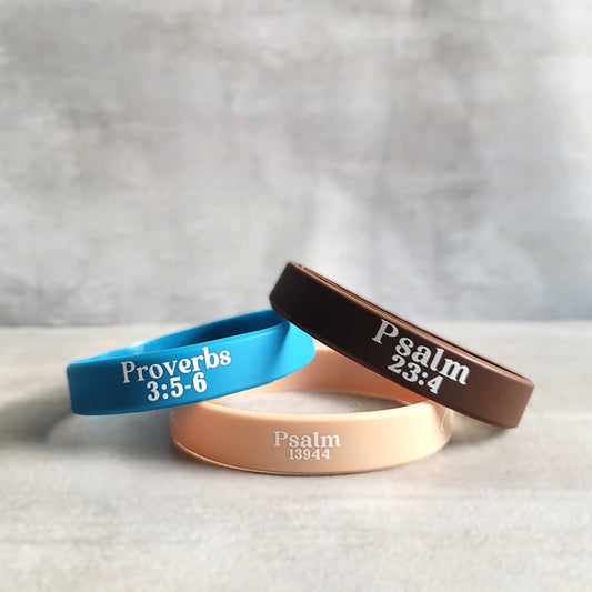 Wristed Word Trio #2—Fearless, Trust, Known