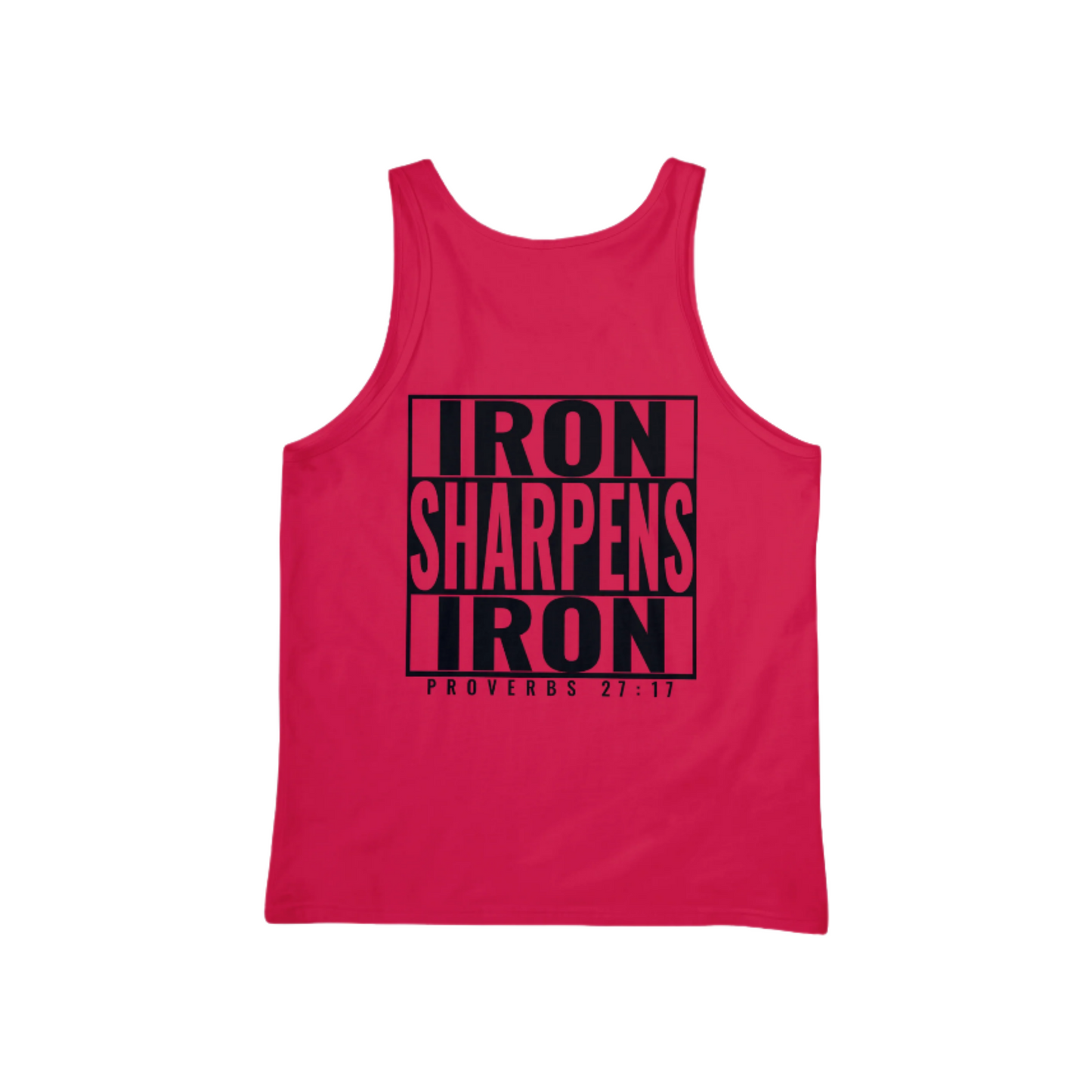 Iron Sharpens Iron – Men’s Tank