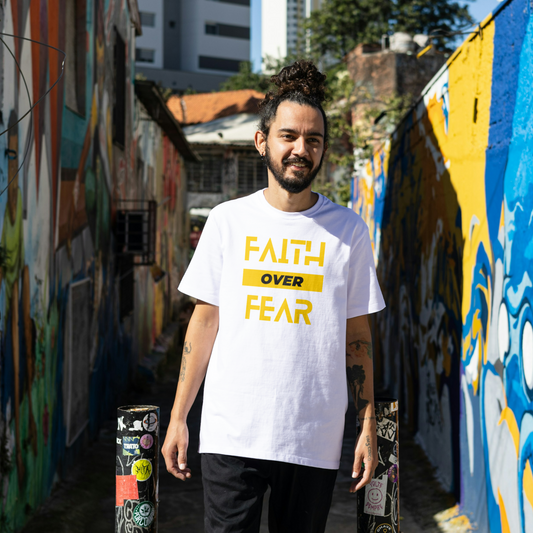 Faith Over Fear Tee – Declare It. Live It.